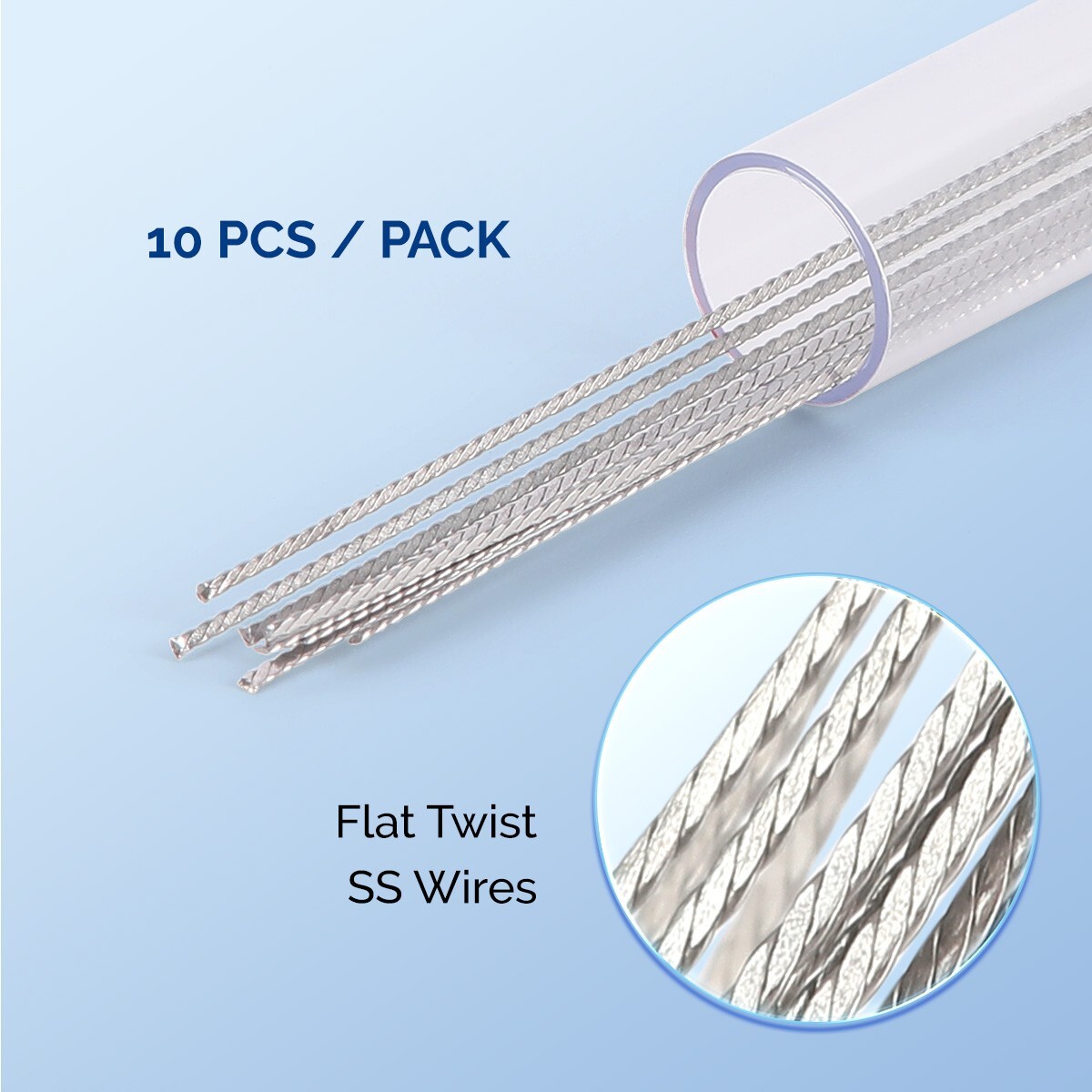 Dental Ortho Super Elastic Niti /Stainless Steel Arch Wire/Lingual Retainer Wire