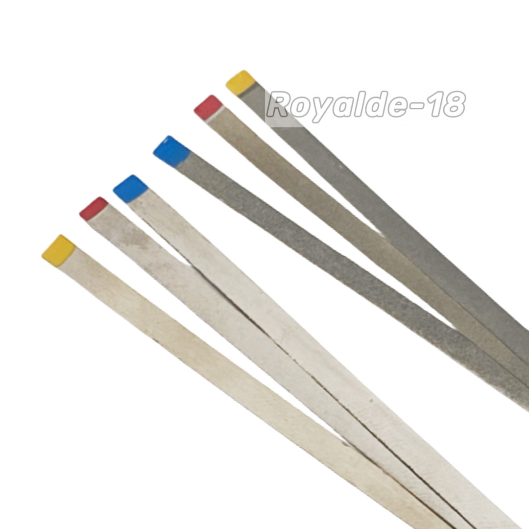Dental Single Diamond Polishing Finishing Strips Metal Sand Orthodontic IPR Fine