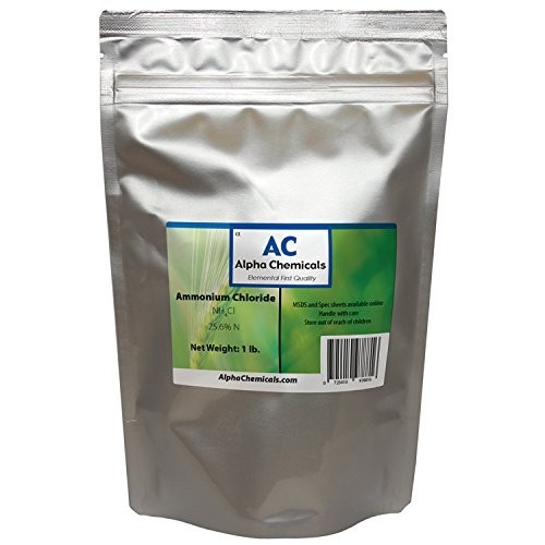 1 lb Ammonium Chloride – High-Quality Fertilizer Grade Powder for Multiple Uses