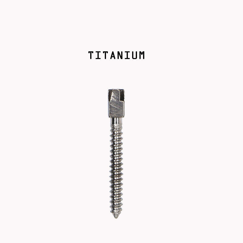 30 Pcs Dental All Size Pure Titanium Assorted Conical Screw Posts Root Canal Pin