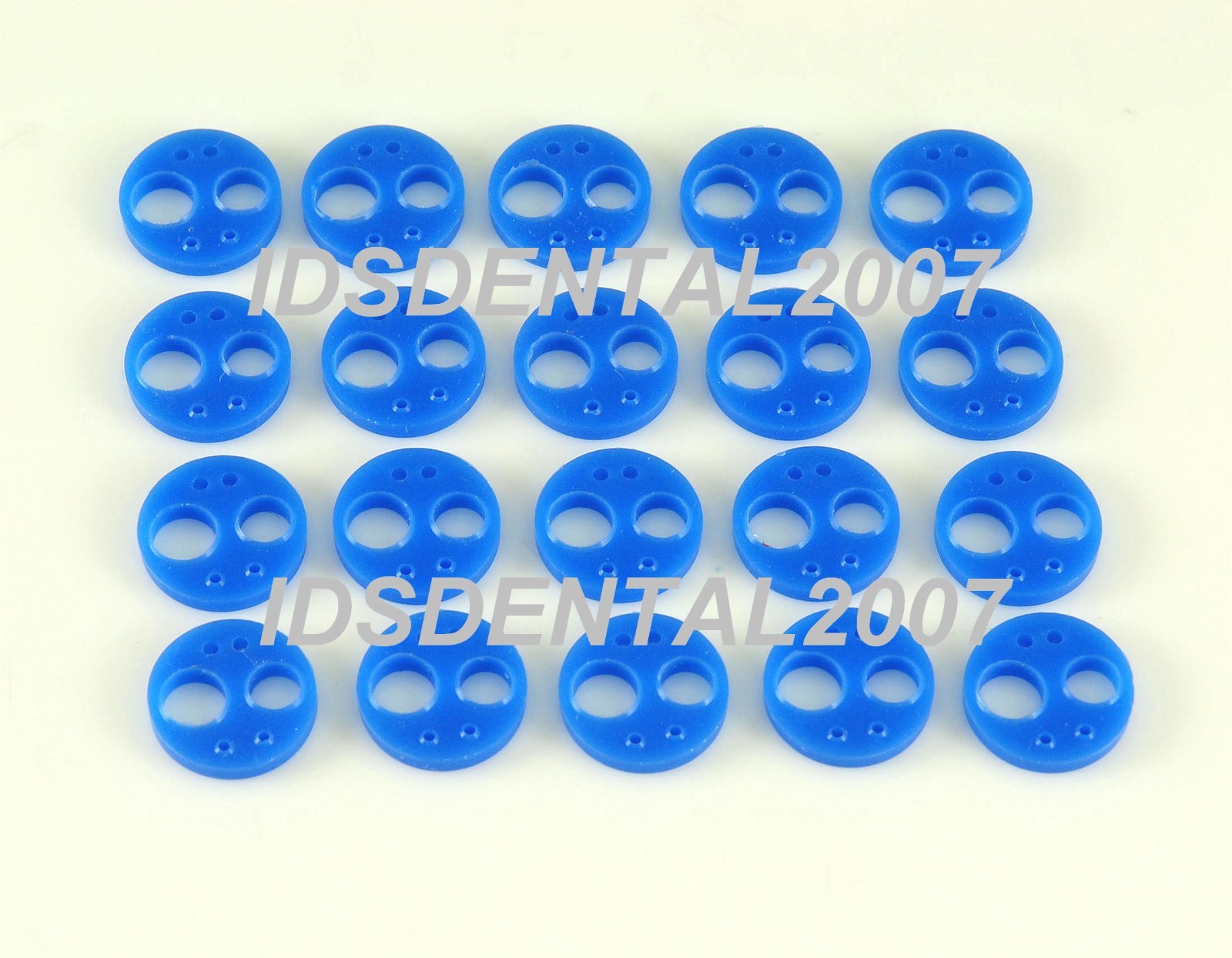 20 PCS Autoclavable Silicone Dental Handpiece Gasket, 6 Holes, NEW