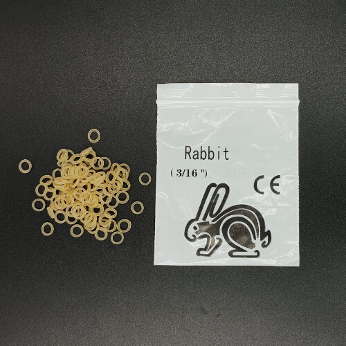 5000Pcs Dental Orthodontic Elastics Braces Rubber Bands 3.5/4.5/6.5OZ