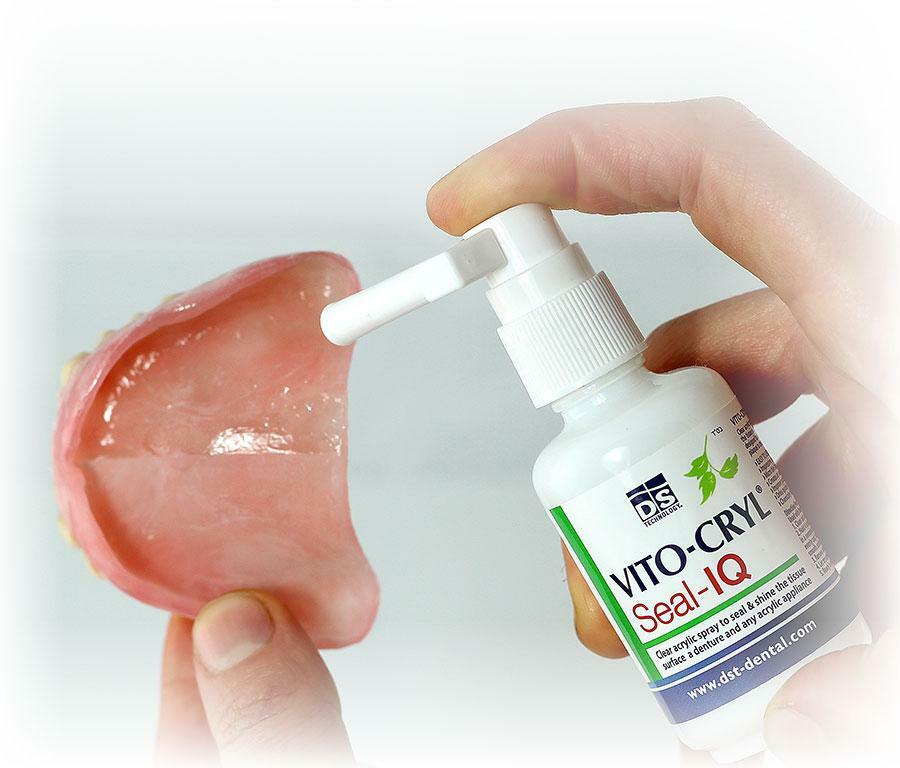 Denture and any Acrylic Seal & Shine VITO-CRYL SEAL – IQ – 1 fl.oz / 30 ml