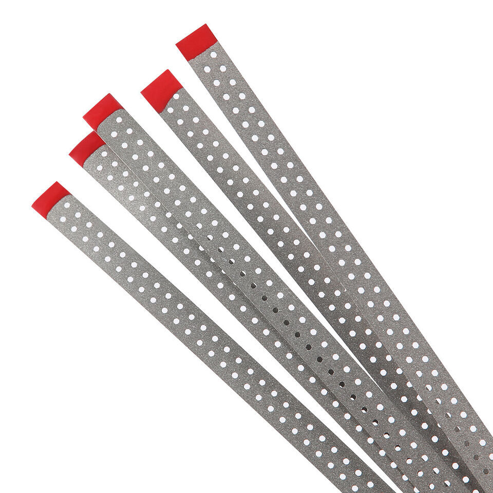 10Pcs Dental Saw Diamond Polishing Finishing Strips Orthodontic IPR Strip US USA