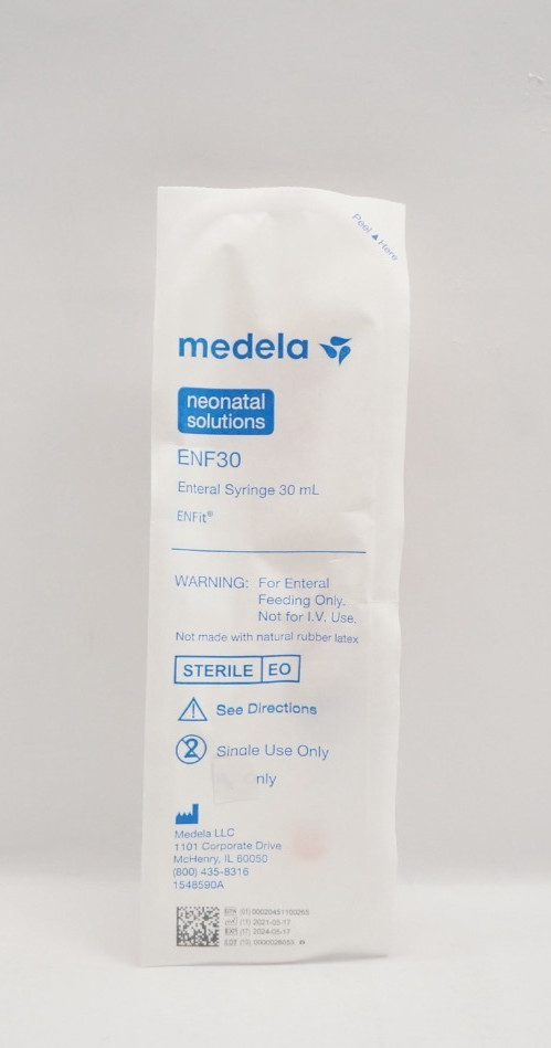 Medela neonatal solutions ENF30 Enteral Syringe 30ML ENFit, 12 UNITS