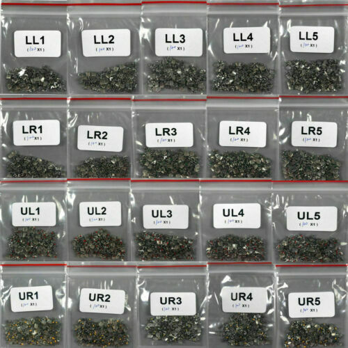 1000pcs Dental Orthodontic Brackets Metal Braces standard MBT 022 345 hooks U/L