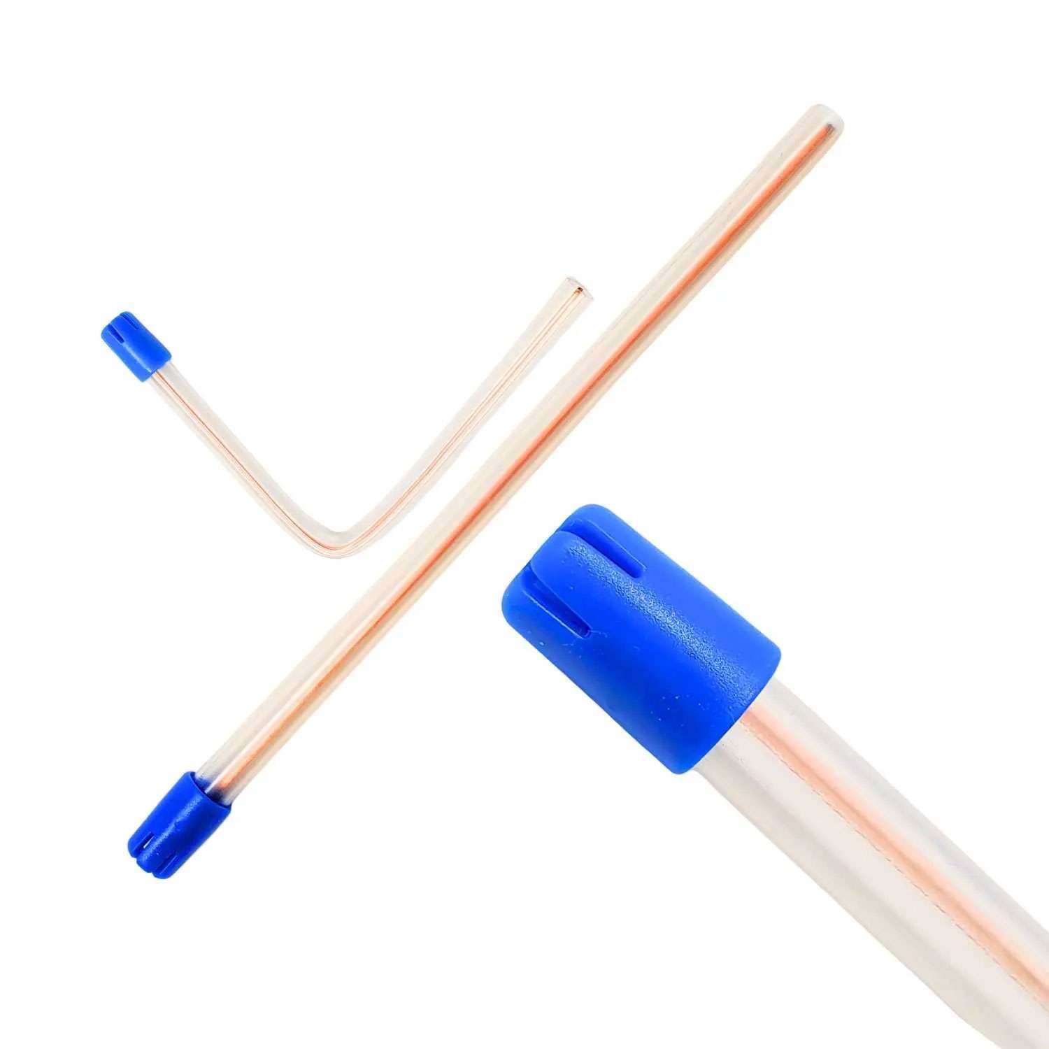 Artman Instruments Disposable Saliva Ejectors, Clear/Blue, 100/Pk
