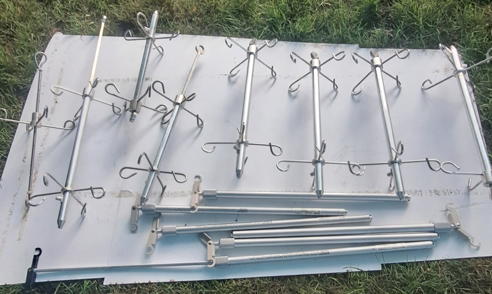 Telescoping Hanging Rods For IV -Welding Guns- Handles -Tools – Set of 16 Rods