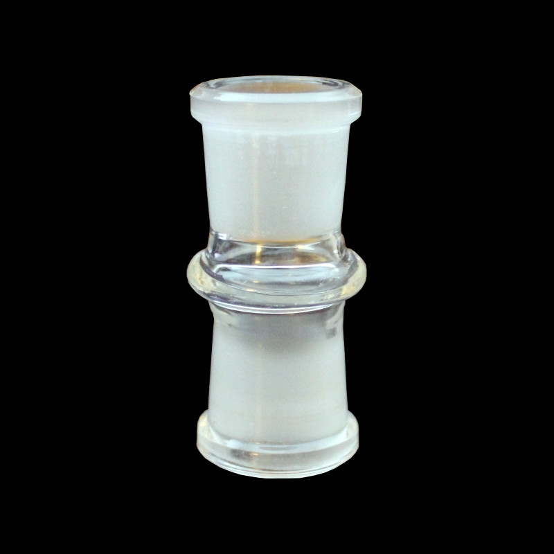 (2x) 18mm Female To 18mm Female Glass Adapter