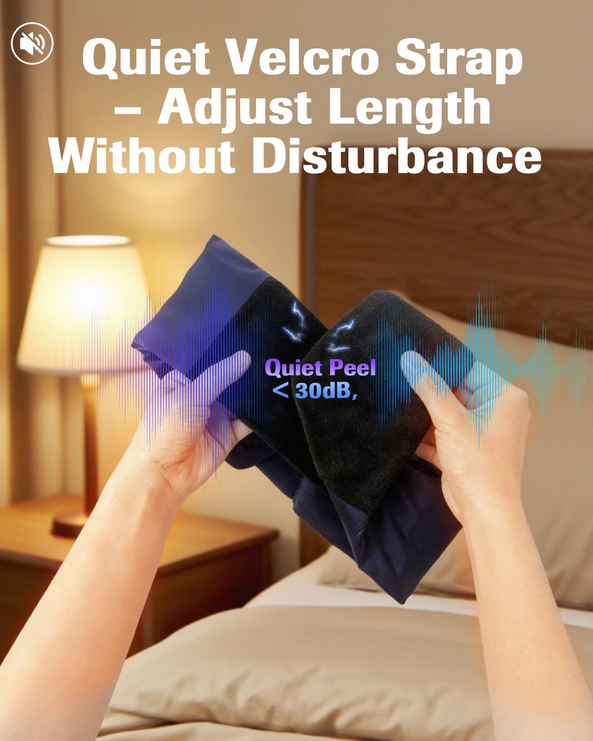 COMOIL 2500mah Cordless Heated Eye Mask for Dry 1 Count (Pack of 1), Navy