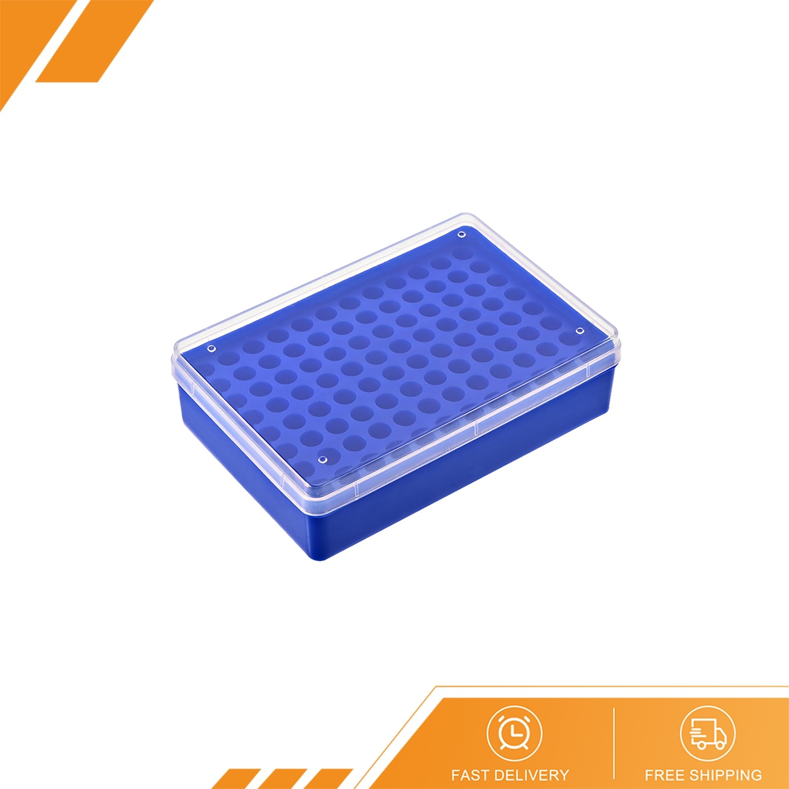 Centrifuge Tube Rack 96-Well for 1.5ml Microcentrifuge Tubes 11.5mm Hole Dia