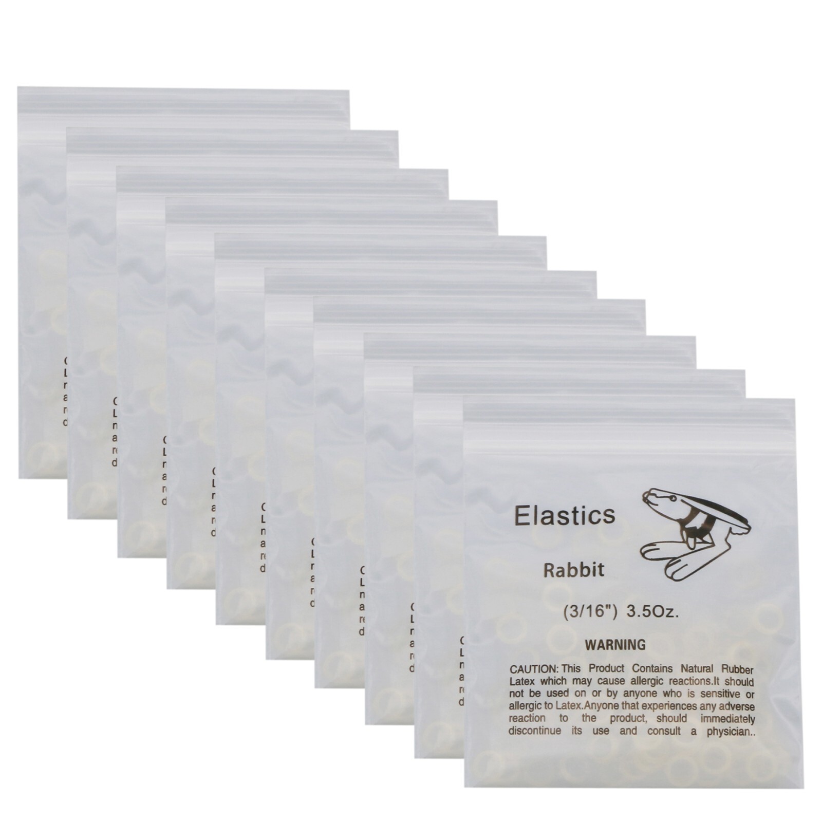Dental Orthodontic Elastics Rubber Bands Ortho Latex Braces 3.5 5.0 6.5 OZ