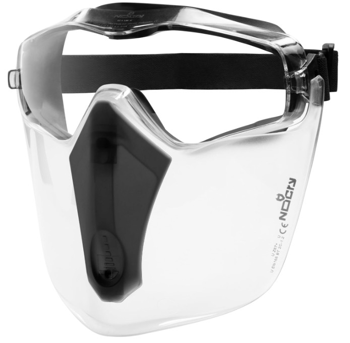 NoCry Safety Face Shield Mask for Work with Premium Anti Fog and Anti Scratch