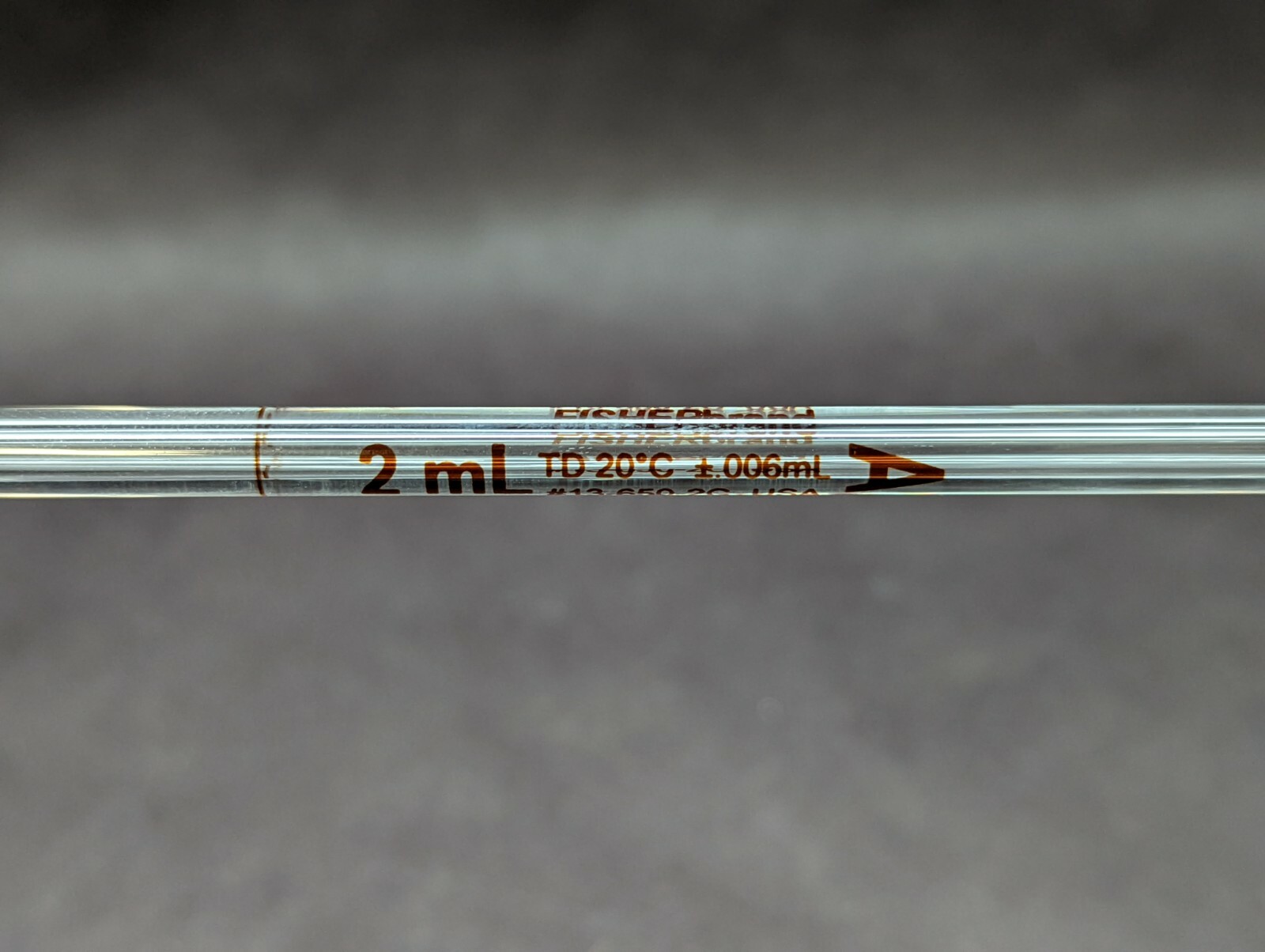 FISHERBRAND Glass Class A 0.5-40mL Bulb Volumetric Reusable Pipette Pipet 13-650