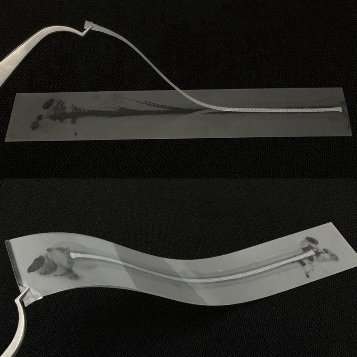 Dental Flexible Fiber Strip Glass Splint Loose Tooth Fixat Strip Light Cure Bond