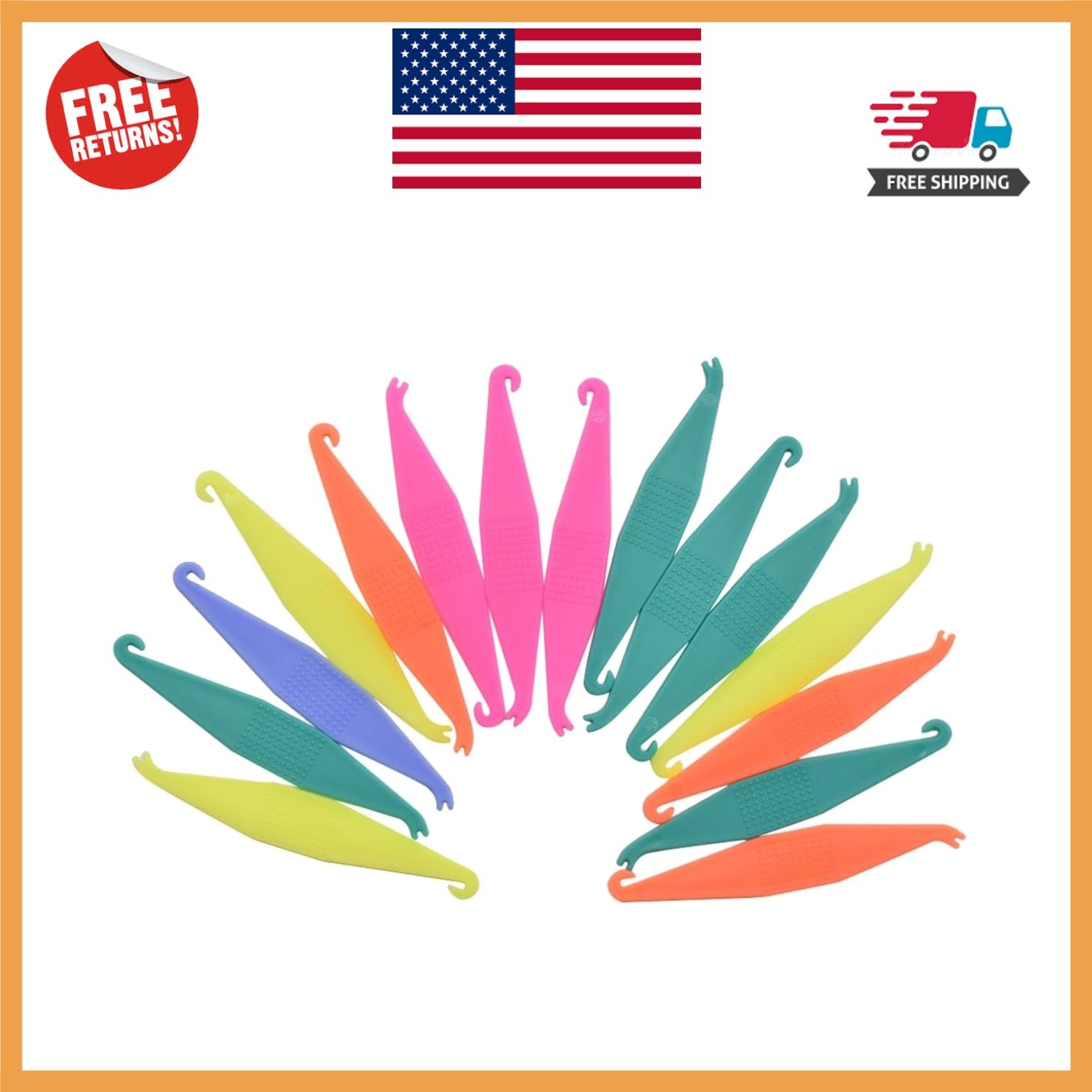 15PCS Rubber Bands Placers for Braces – Non-Toxic & Frustration-Free