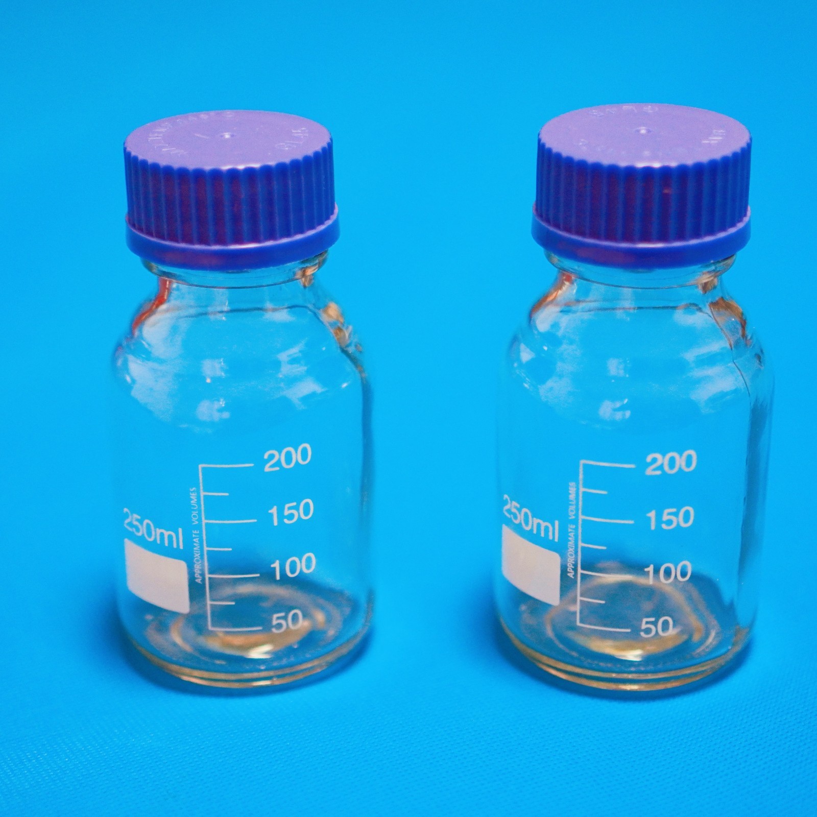 Lab glass reagent bottle 1000 ml x 1 pc, 500 ml x 2 pcs/lot , heavy wall
