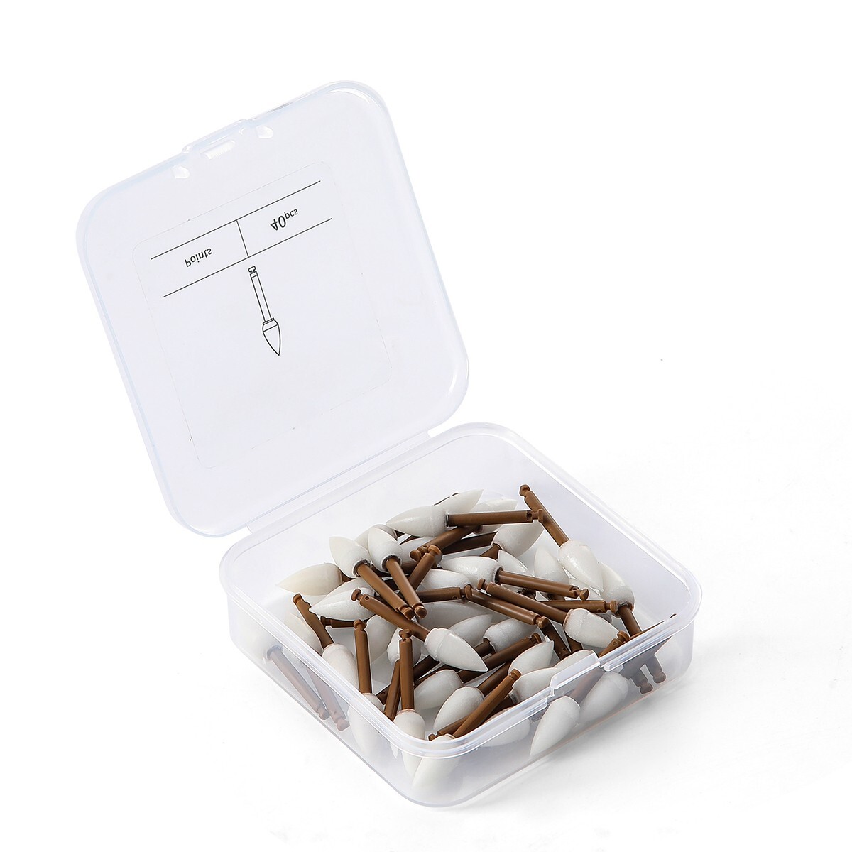 40Pcs AZDENT Dental Composite Polishing Finishing Finisher Disc/ Cups/Points