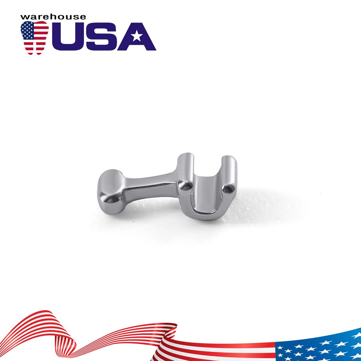 AZDENT Dental Ortho Crimpable Hooks Use Archwires 1.6/1.8/2.1/2.7/3.1/4/5.5/7mm