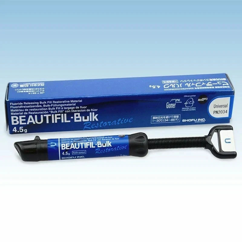 PACK OF 5 SHOFU Beautifil-Bulk 4.5gm FREE SHIPPING and long expiry (free shiping