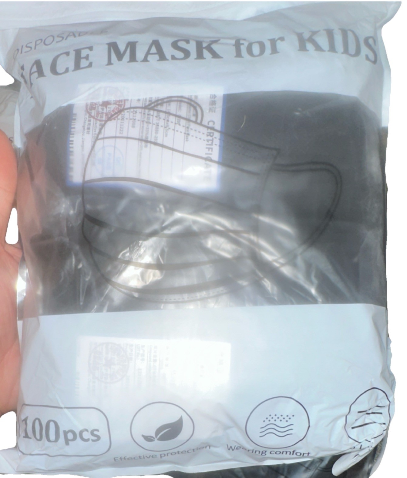 Disposable Face Mask for Kids 600pc Protective Bulk Pack Family Medical Use