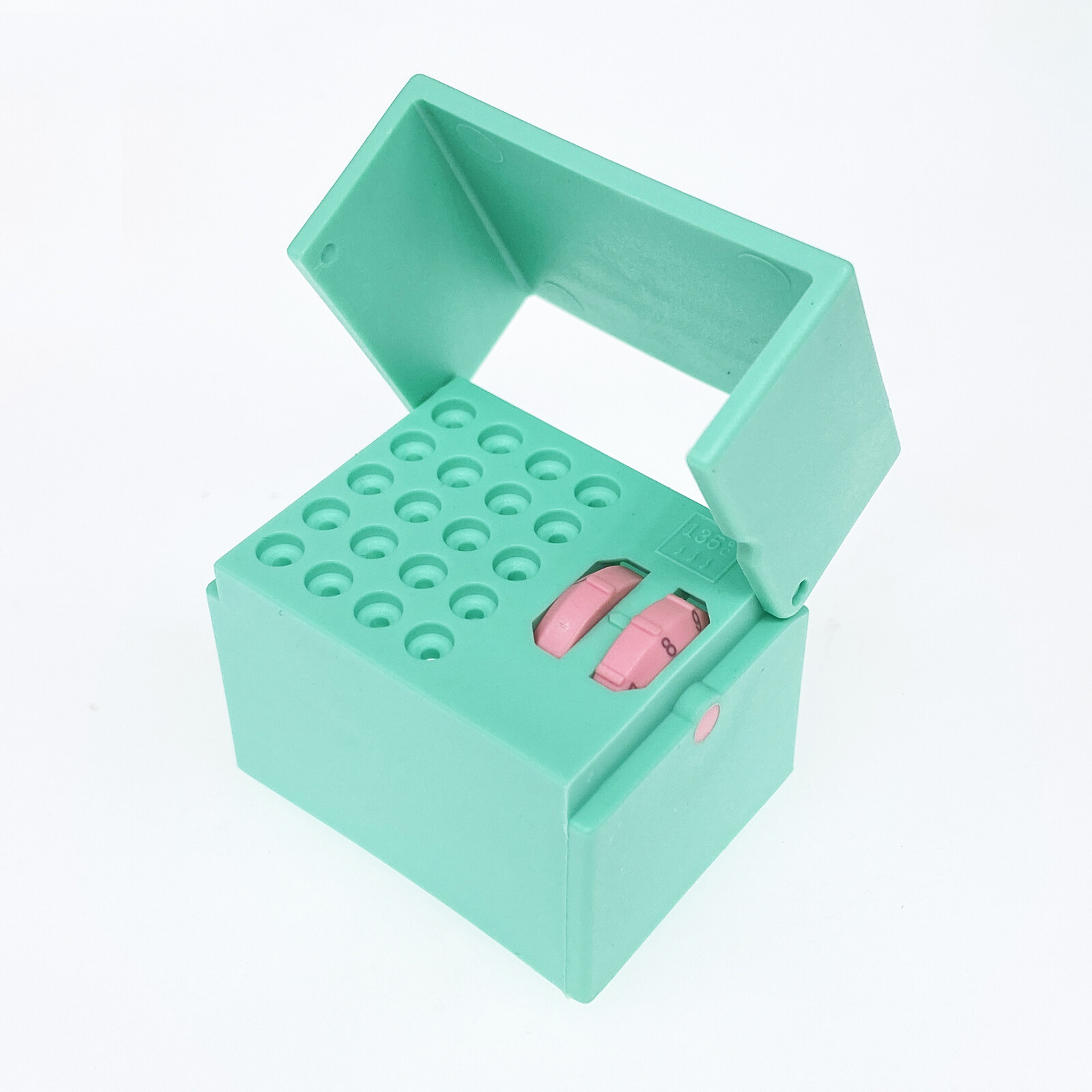 Dental 6/10/20 Holes Endo Files Holder With Memory Autoclavable Box Endodontic