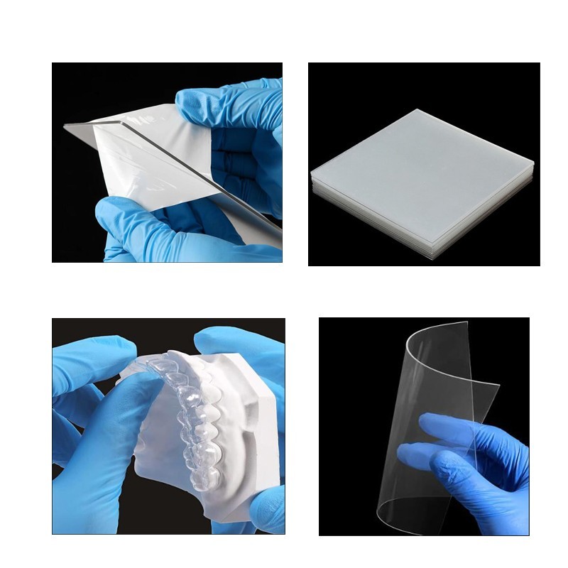 Dental Ortho Splint Retainer Vacuum Forming Soft/Hard Thermoforming Materials