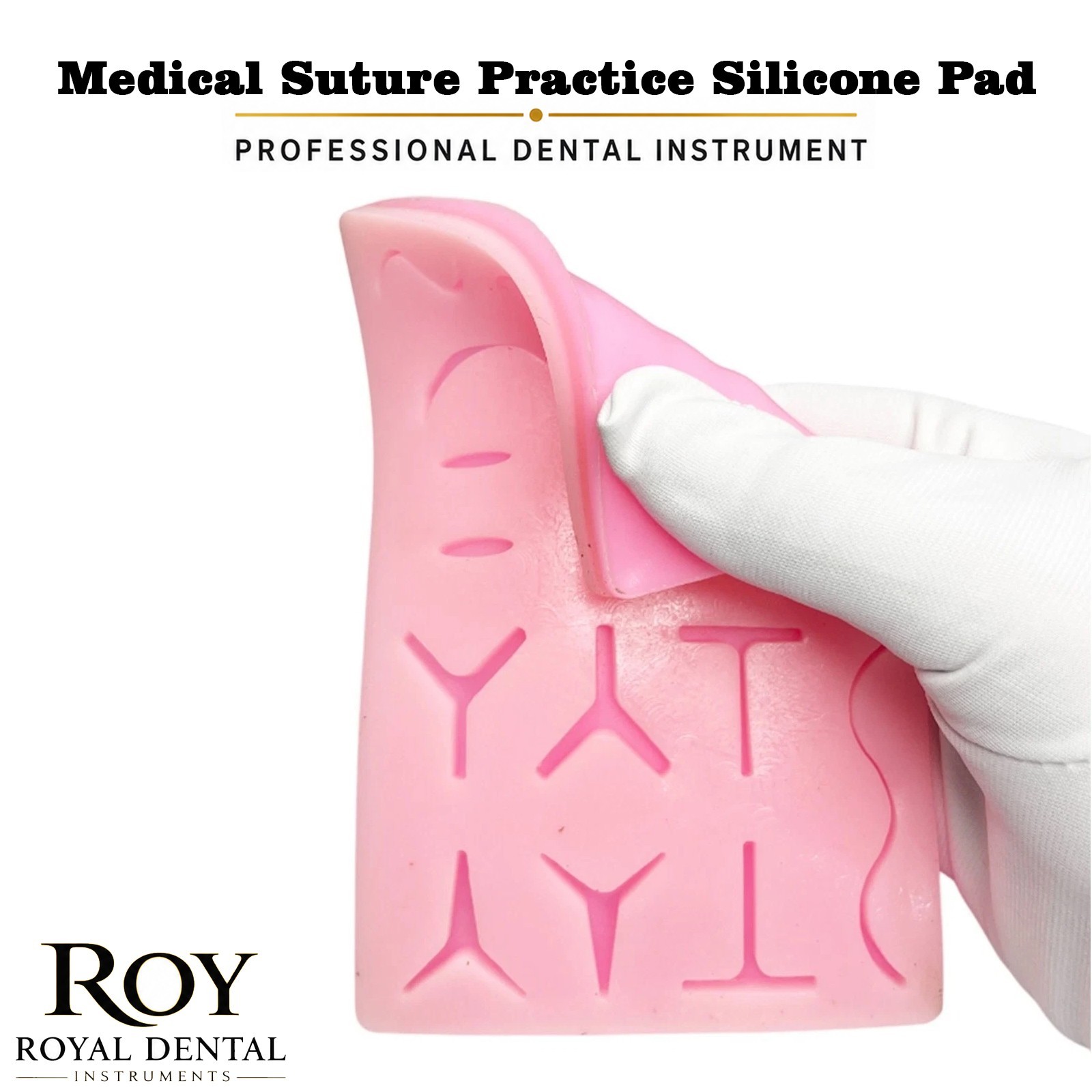 New Medical Skin Suture Practice Silicone Pad Wound Simulated For Training Kit
