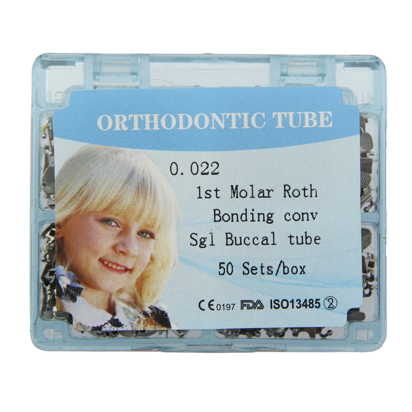 Dental Orthodontic Buccal Tube Molar Tubes Roth MBT 0.022 Convertible Monoblock