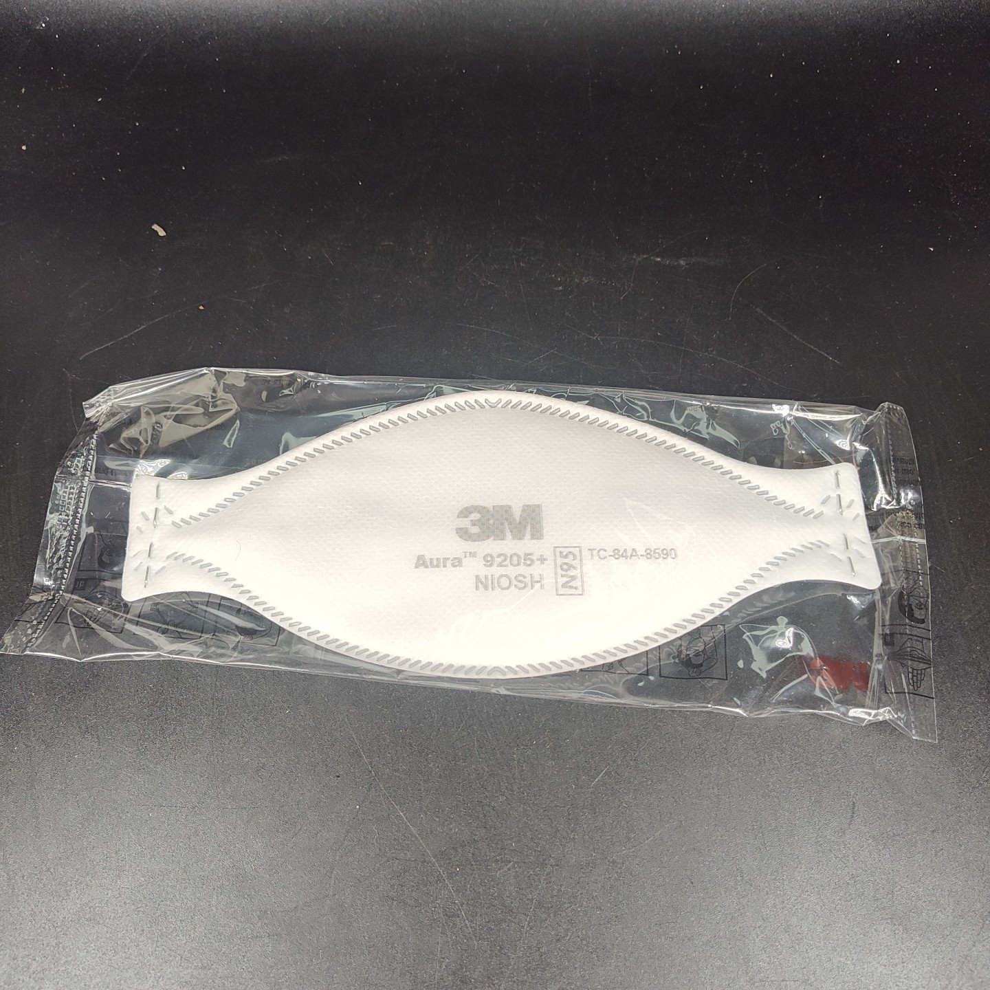 3M Aura 9205+ N95 Particulate Respirator Face Mask NIOSH – White (20 Pack)