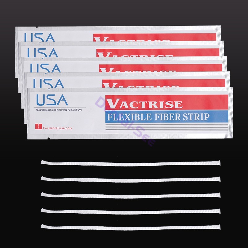 Dental Fiber Strip Composite Flexible Glass Splint Light Cure Bonding Ribbon USA