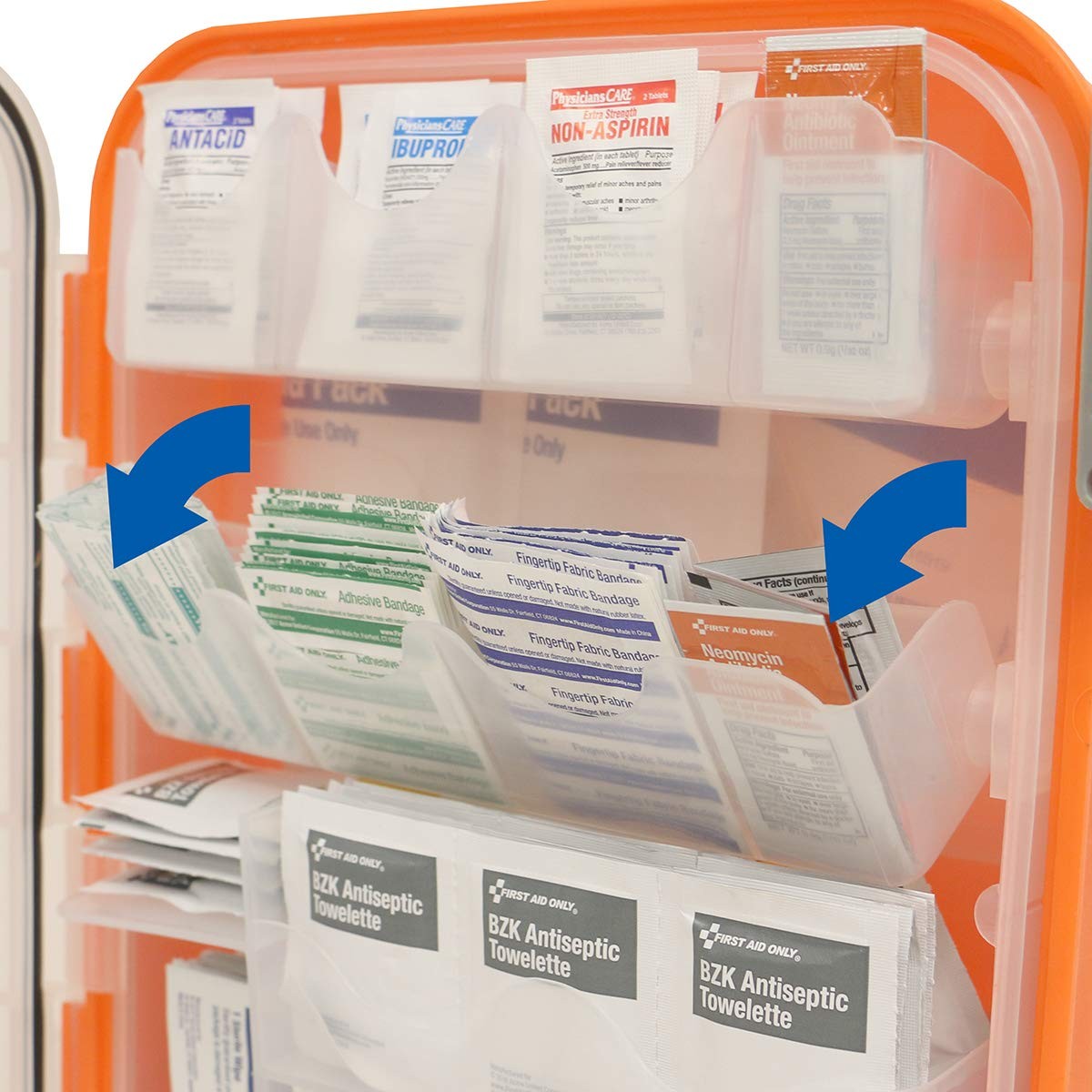 24/7 First Aid OSHA Compliant aid Kit, 1 Count (Pack of 1), Colors Vary