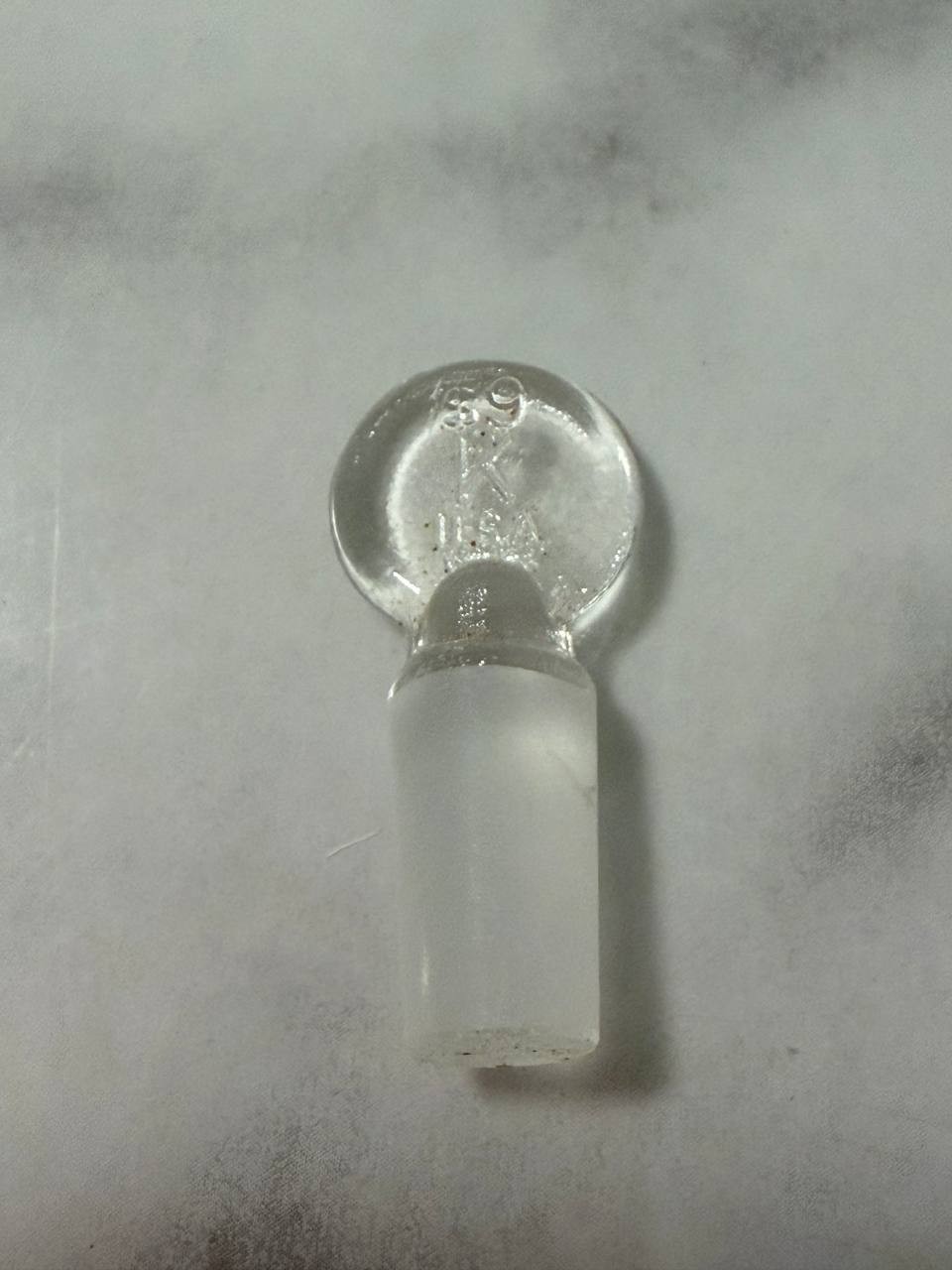 6Pcs Kimax #9 Ground Glass Lab Bottle Stoppers