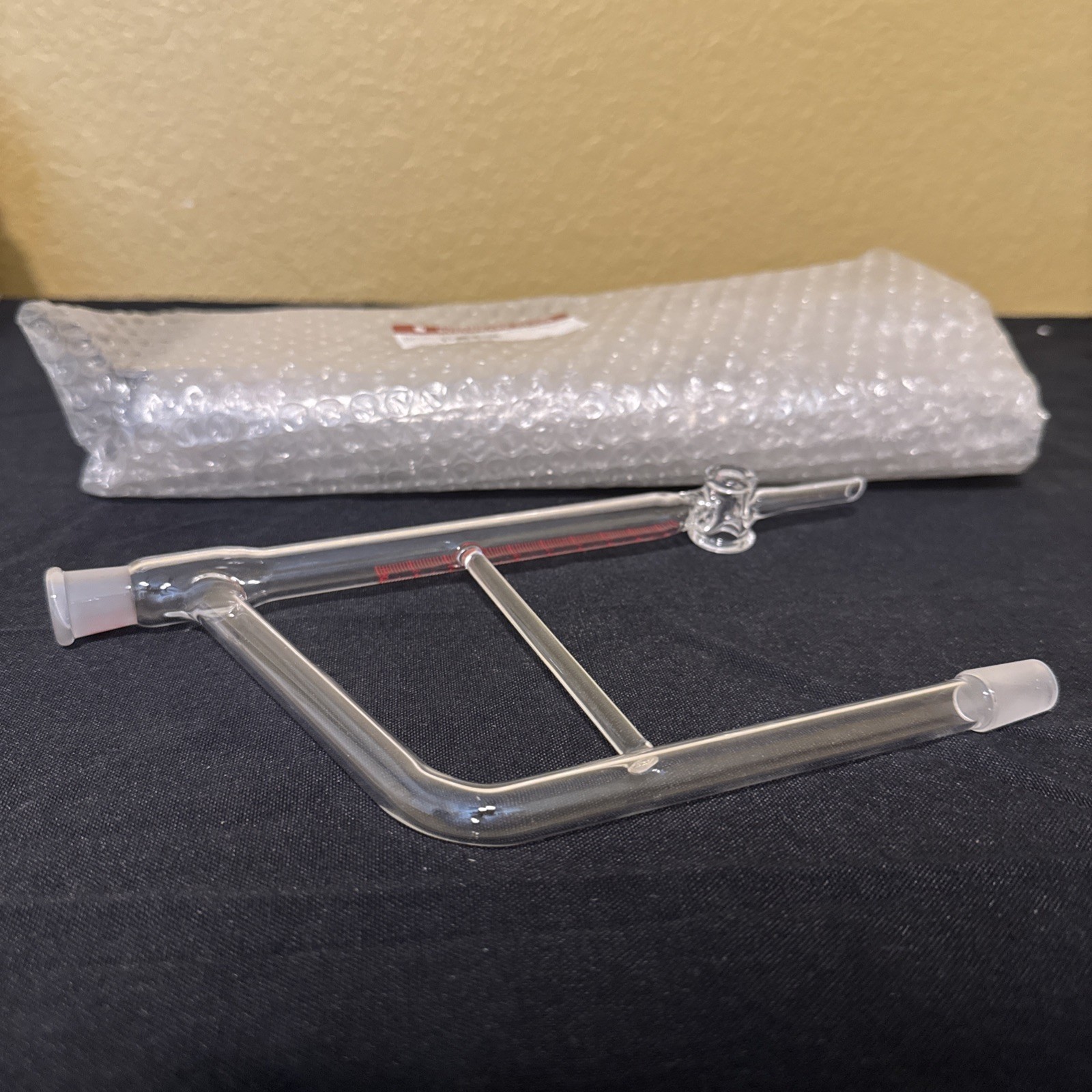 Synthware Glass Distillation Receiver, Dean Stark, 2, PTFE, 190 X 65, 14/20