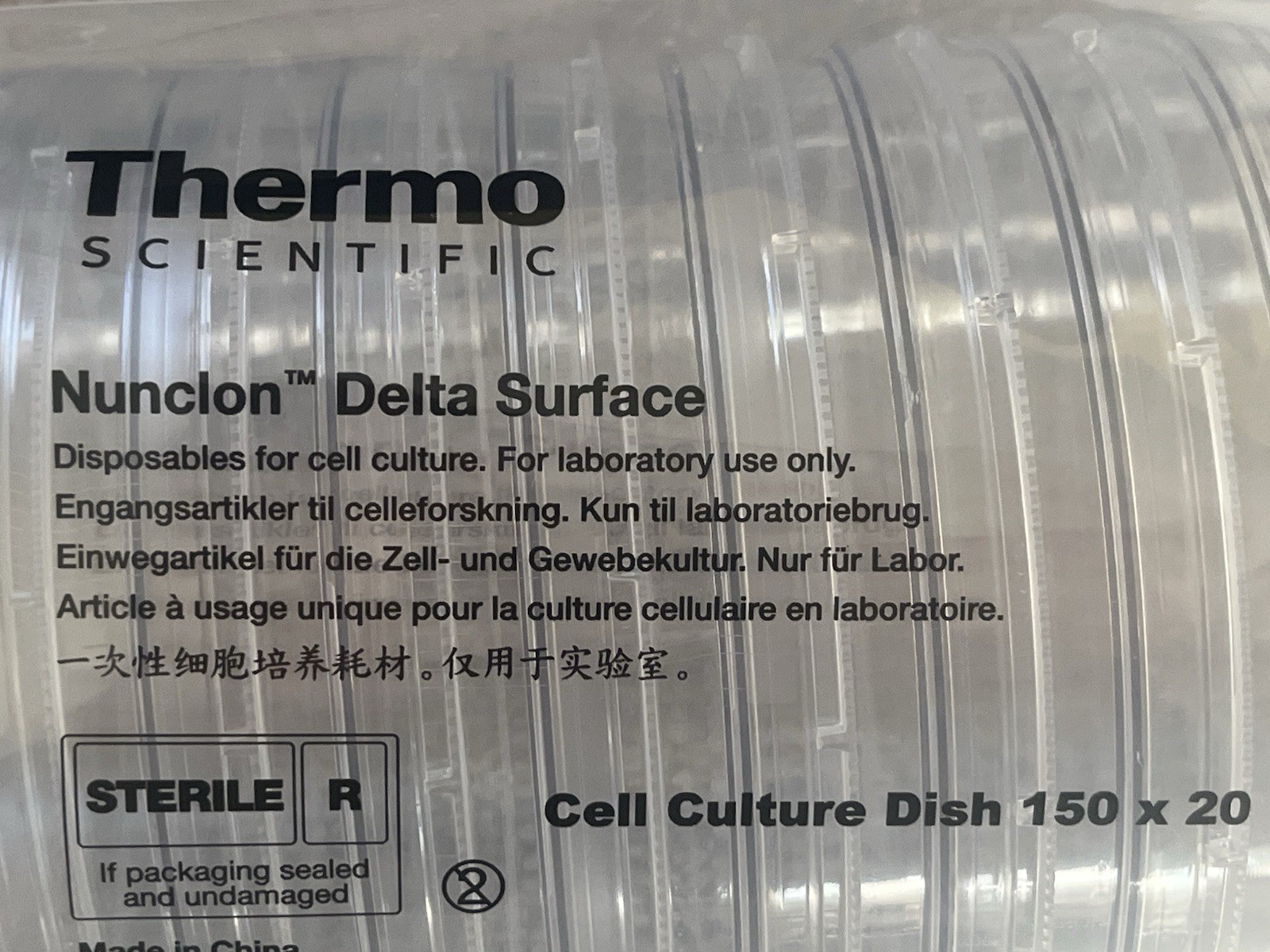 10 Pk Cell Culture/ Petri Dishes – Nunc Easydish 100mm, Sterile, Thermo Science