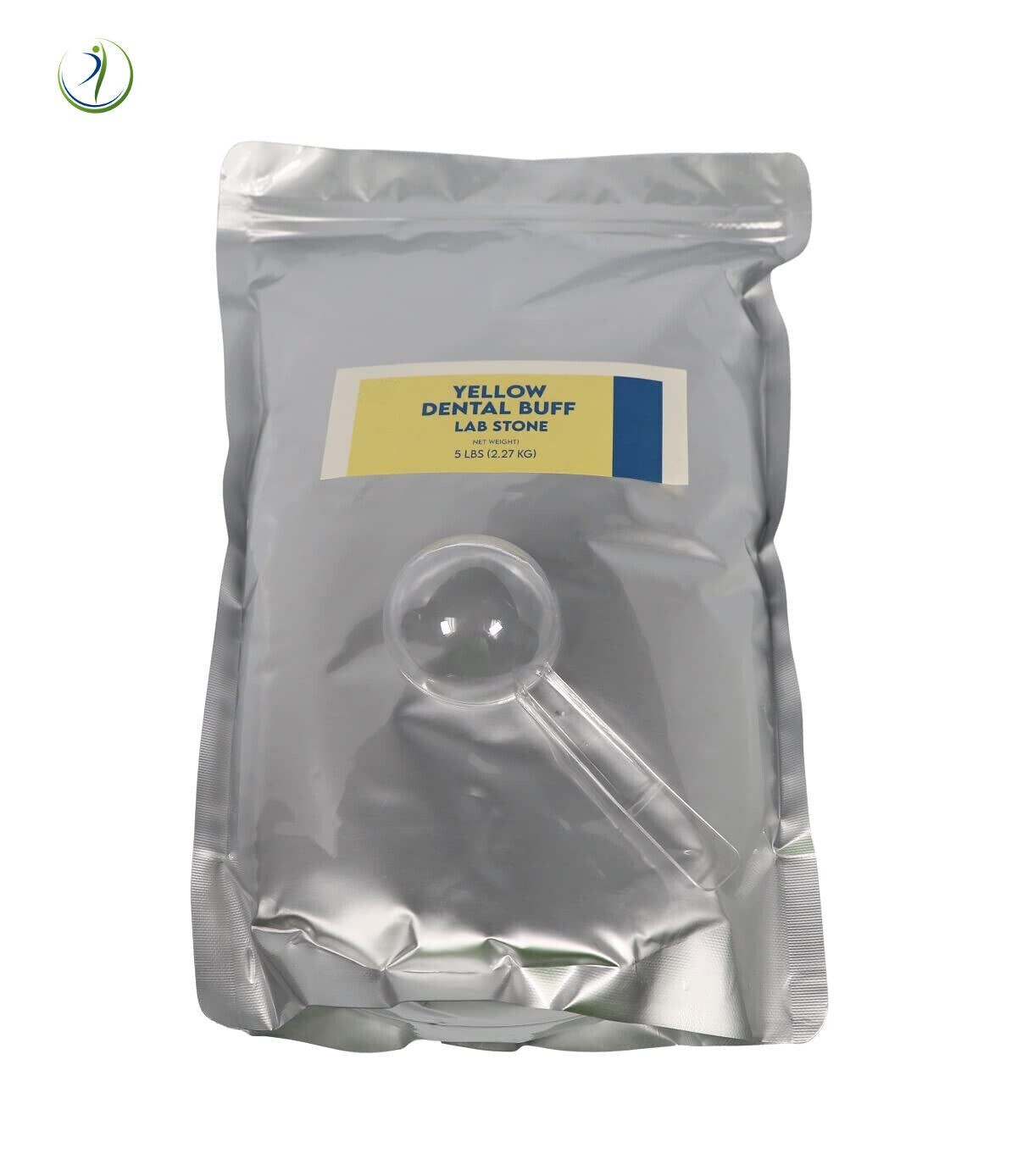 DENTAL LABORATORY YELLOW BUFF STONE GYPSUM 5 LBS. ALL PURPOSE