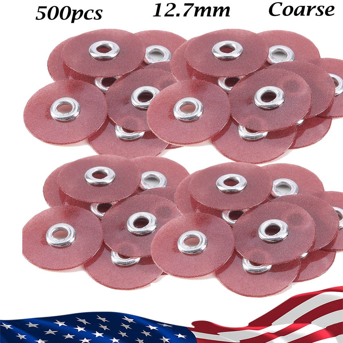500pcs Dental 3M Sof-Lex soflex Contouring Polishing Discs Kit 12.7mm Coarse