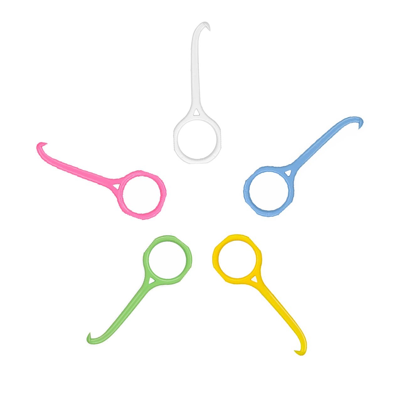 Angzhili 5 Pcs Clear Aligner Removal Tool for Invisalign Multi-colored