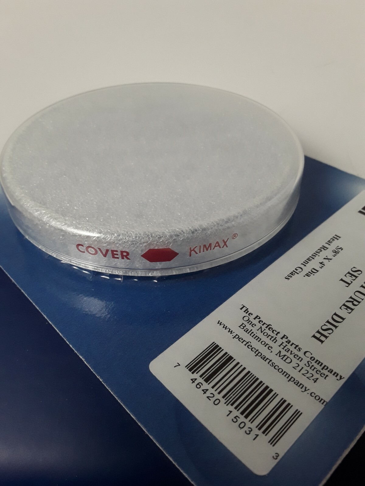 PERFECT Brand Petri Culture Dish Set Heat Resistant Glass 5/8″ × 4″ New P503A