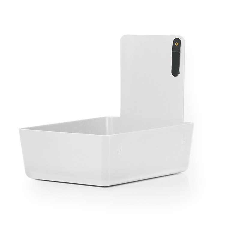 Keystone 7000374 Classic Work Poly Lab Pans White 7″ X 5″ X 2.5″ 12/Pk