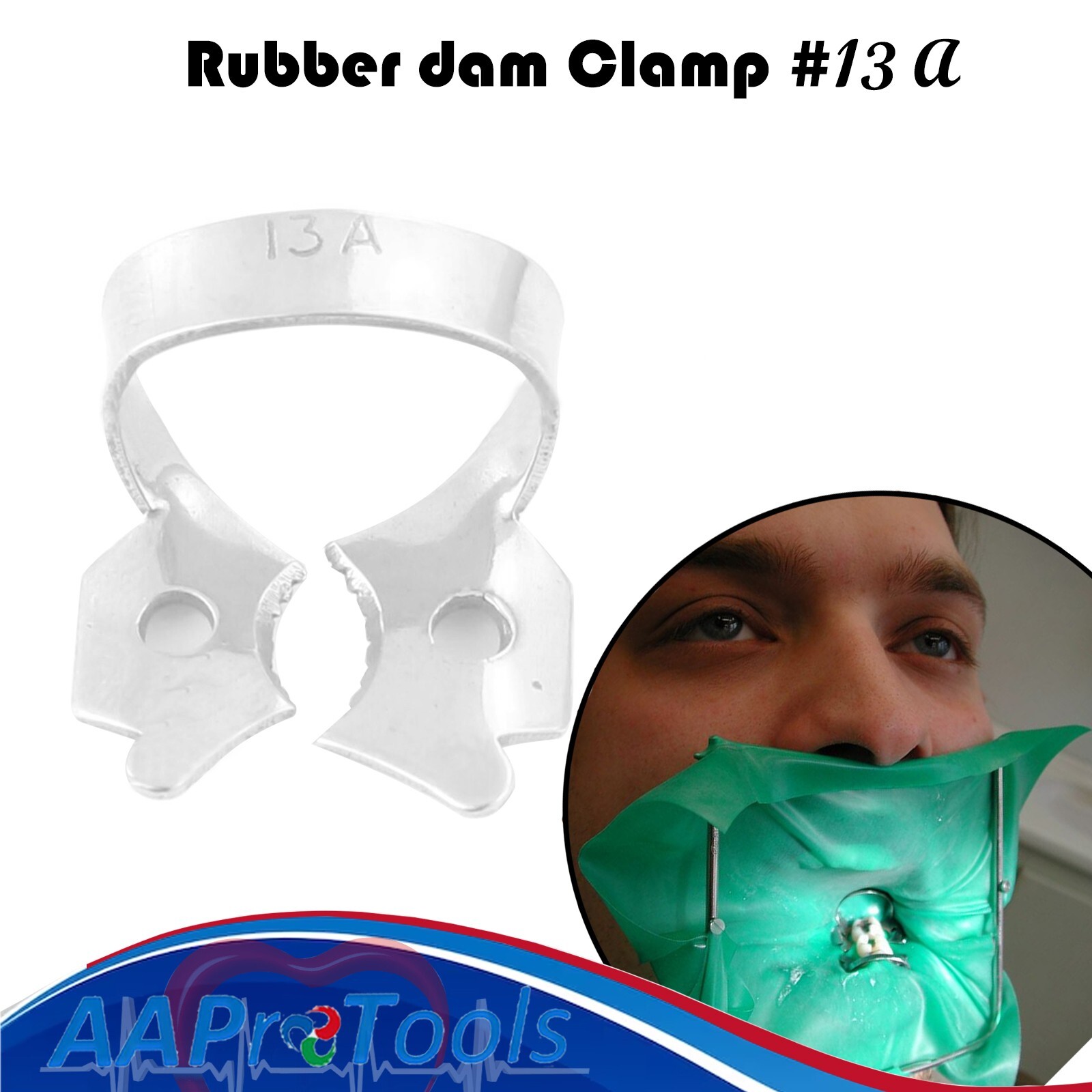 AA Pro: New UNI Endodontic Rubber Dam Clamp #13A Surgical Dental Instruments