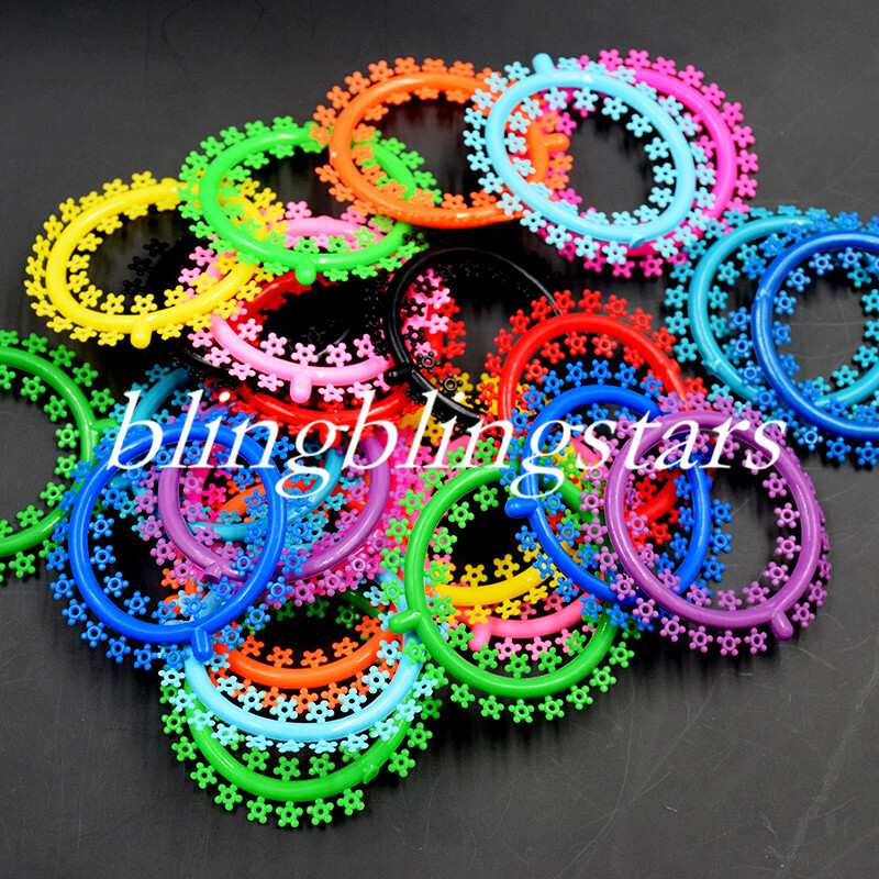 1000 Pcs/Pack Dental Orthodontic Cartoon Ligature Ties Flower Assorted Color