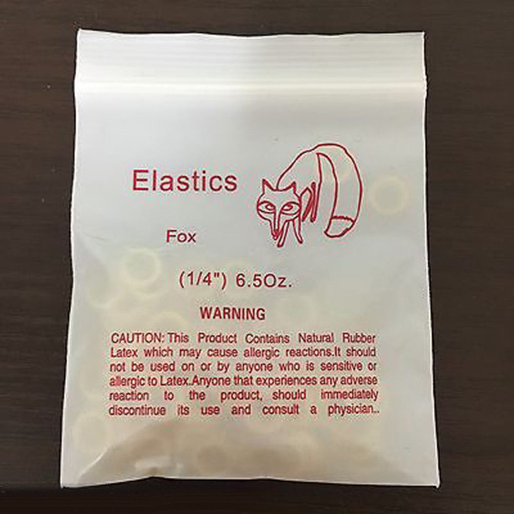 Dental Rubber Bands Elastic Latex Braces 3.5/5.0/6.5oz 1/4 1/8 3/8 3/16 5/16