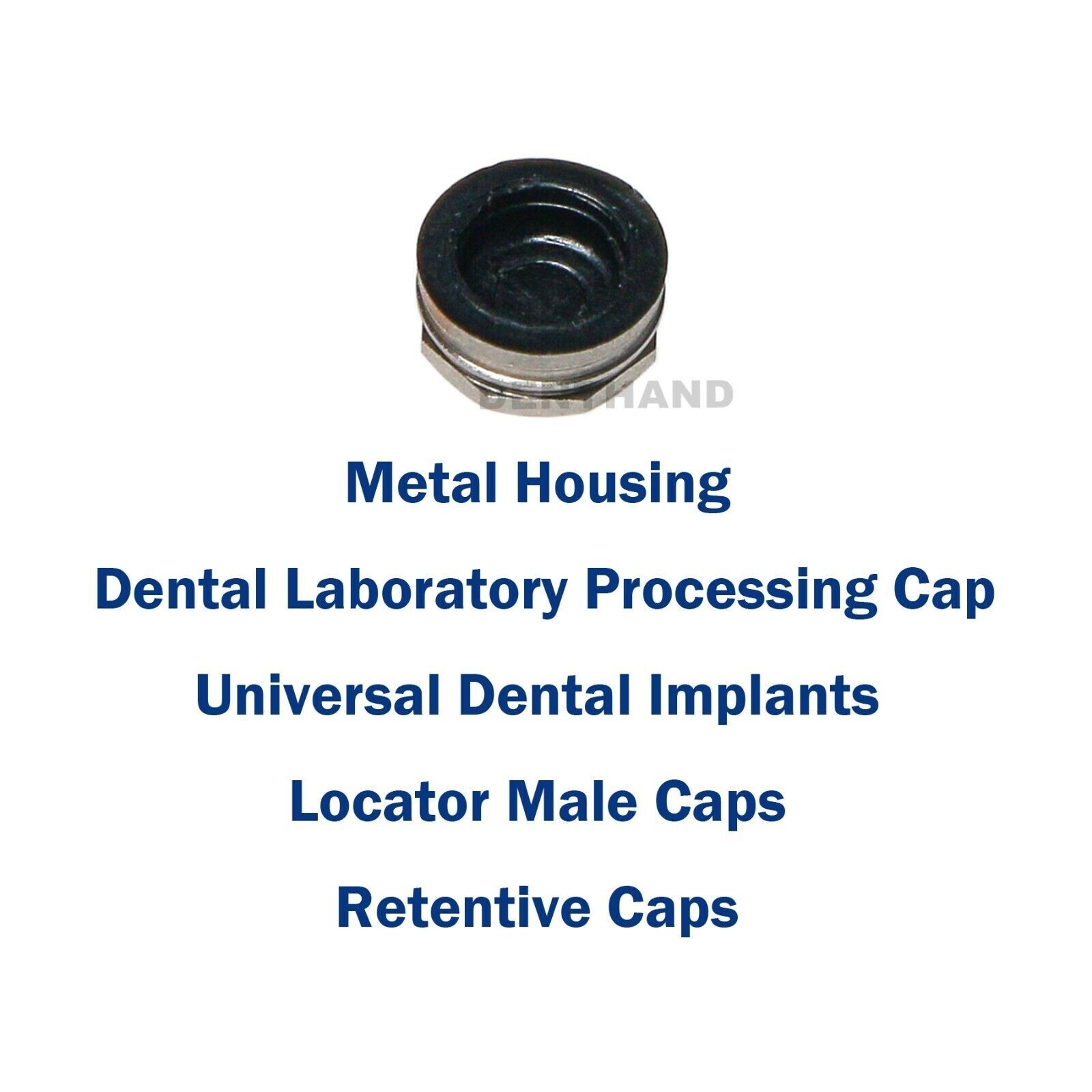 10 Pcs Dental Abutment Implant Strong Retentive Caps Inserts for Locat0r System