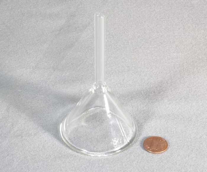 Kimax Glass 2.5″ Filling Funnel with Long Stem