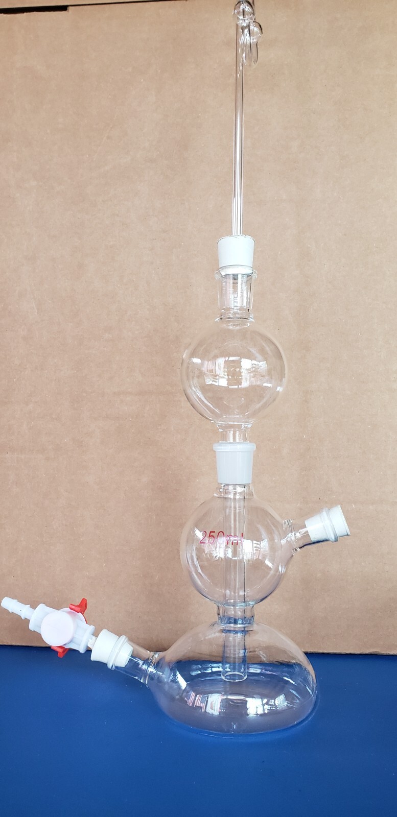 Lab Kipp Gas Generator Kipp’s Apparatus 250ml New