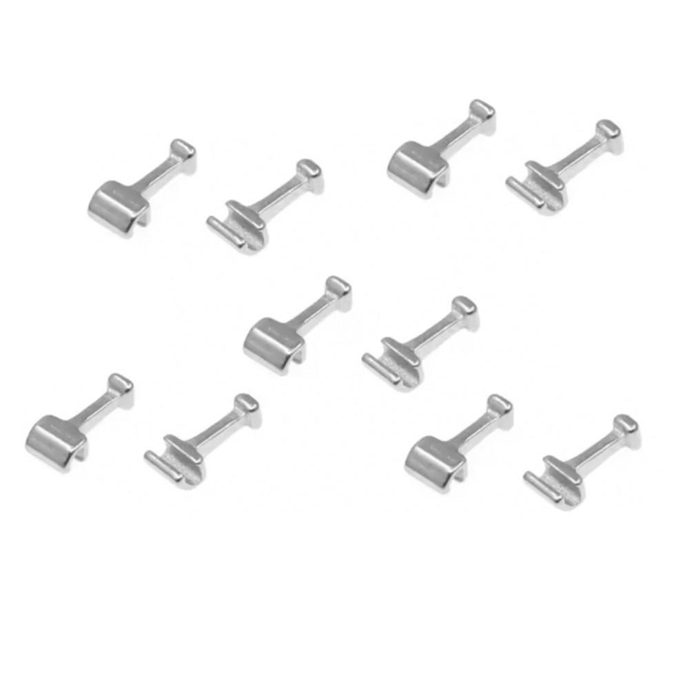 Dental Orthodontic Crimpable Hook Long/Medium/Short Stainless Steel 10pcs/pack