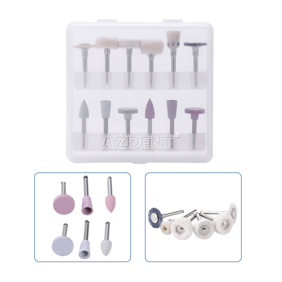 Dental Composite Polishing RA Burs 2.35MM Latch type for Finishing&Polishing