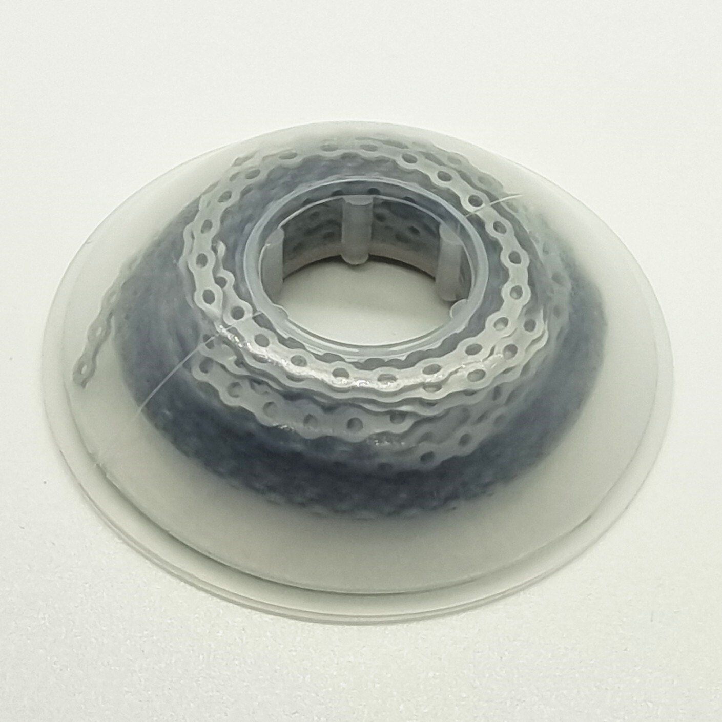10X Dental Orthodontic Elastolink Power Chain Gray Long Short Continuous 15Sheet