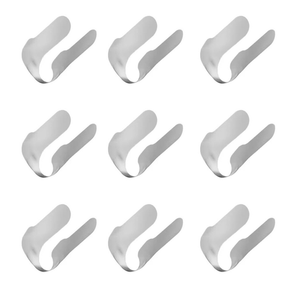 30Pcs Dental Matrix Contoured Anterior Metal Matrix M8 Twin Anterior Matrices US